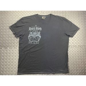 Hard Rock Cafe Couture Shirt Adult 2XL Black Logo San Diego Casual Tee Men's